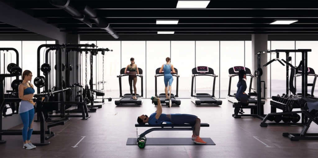Free Weights Section